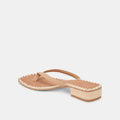 Dolce Vita SHOES BARTY SANDALS LIGHT TAN LEATHER
 – Dolce Vita