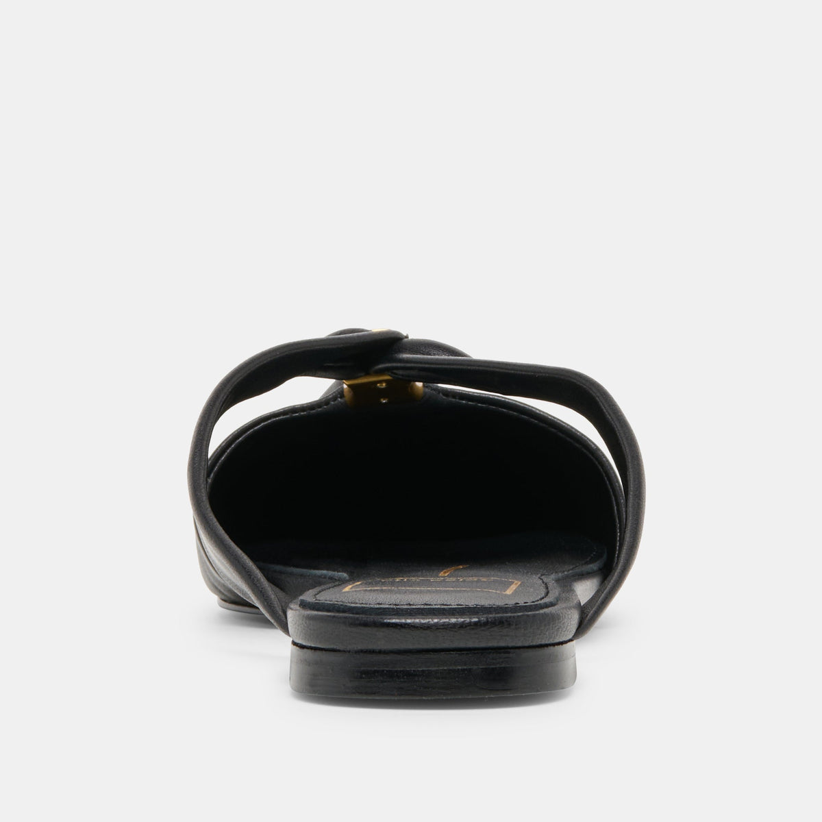 Dolce Vita SHOES Franey Black Leather Flats