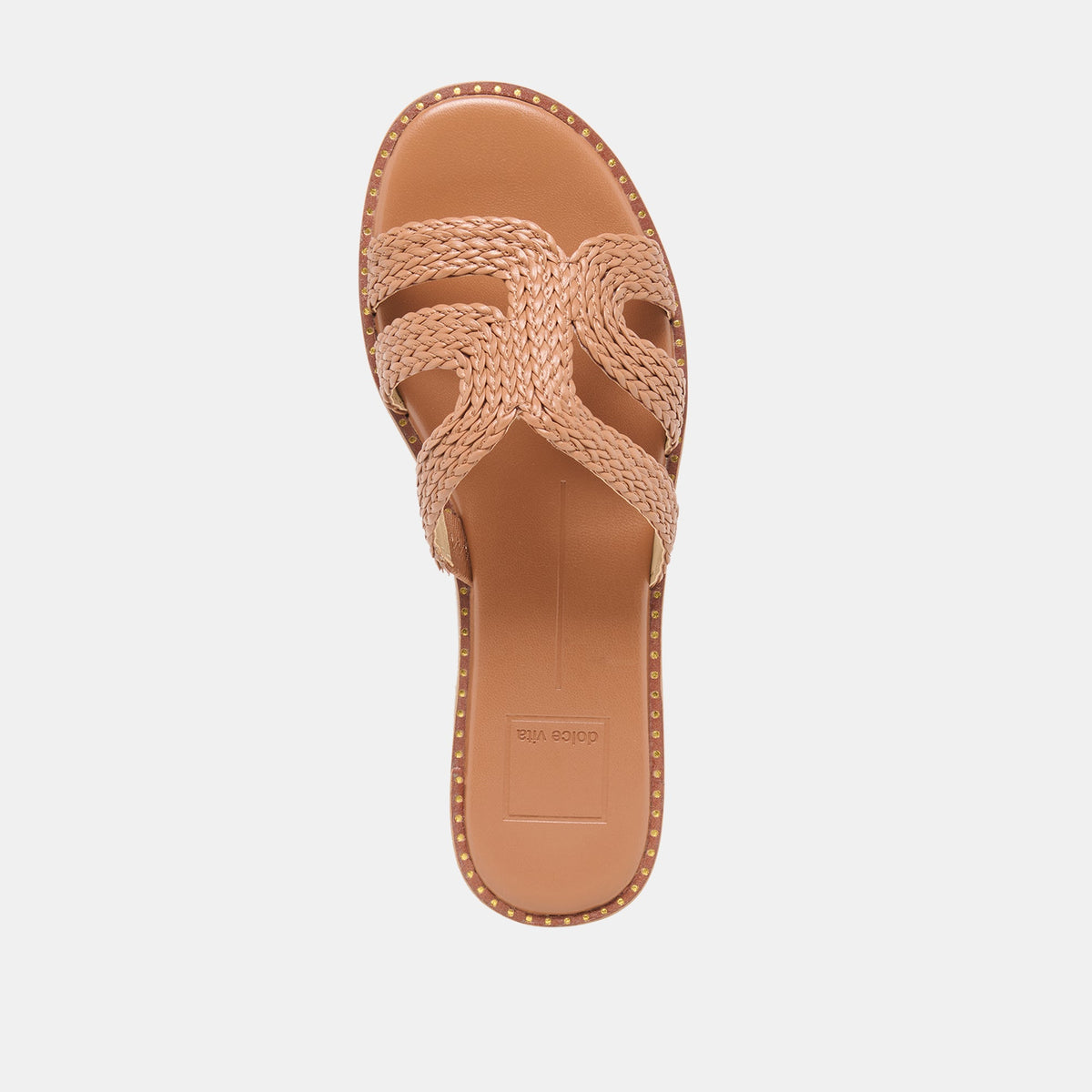 Dolce Vita SHOES EMON Caramel Stella Slide Open-Toe Sandals