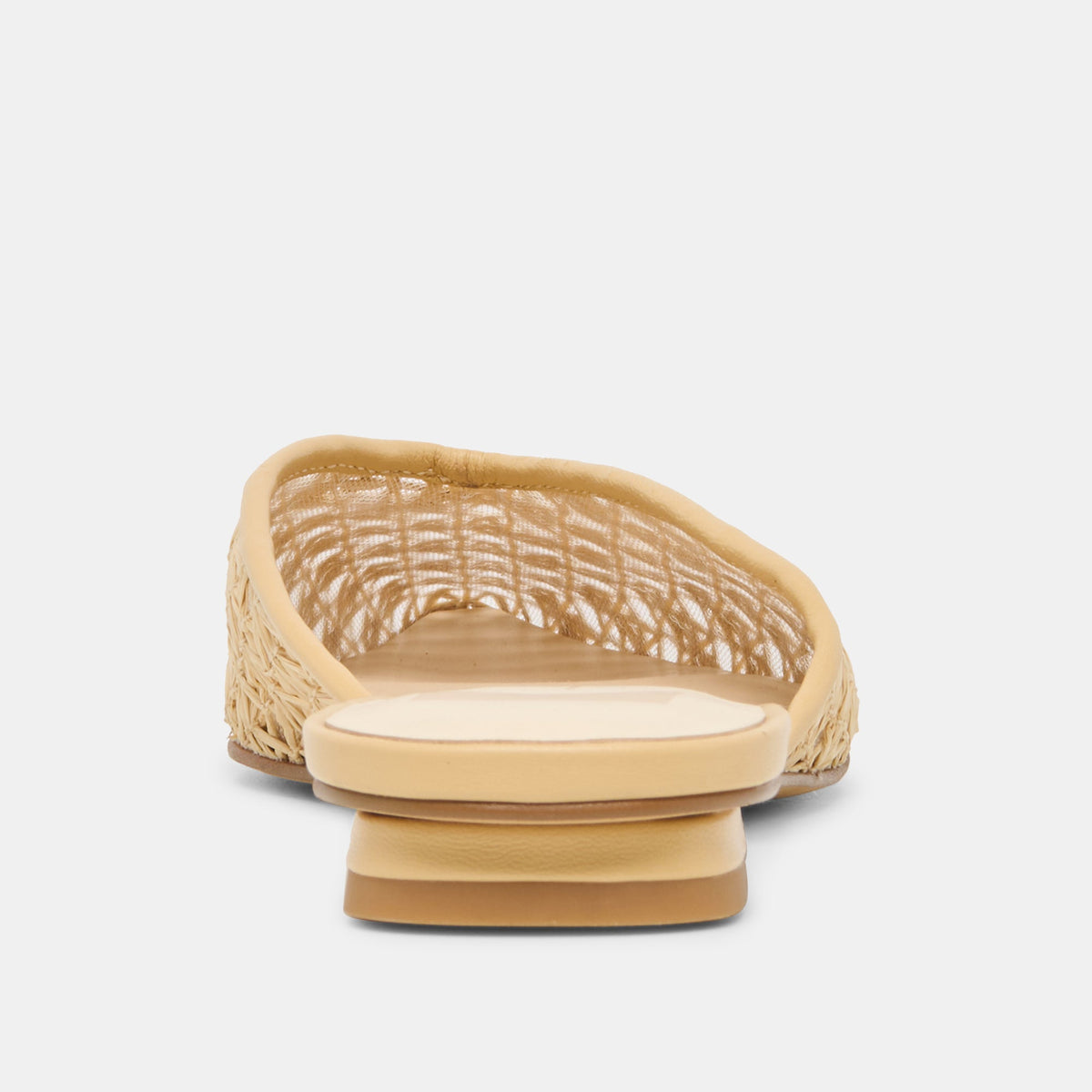 Dolce Vita SHOES Elm Natural Cross Hatch Raffia Flats