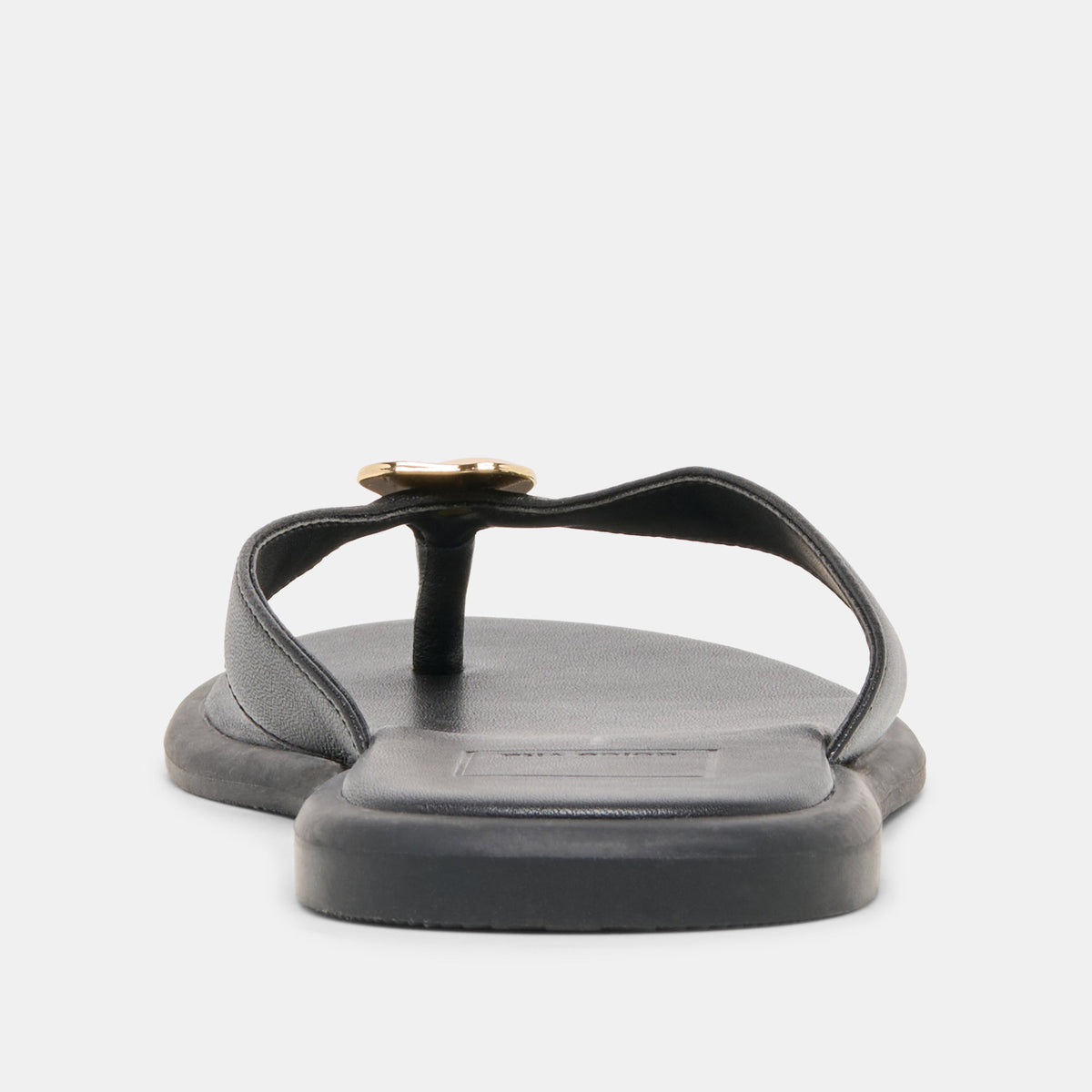 Dolce Vita SHOES Jaina Black Leather Sandals