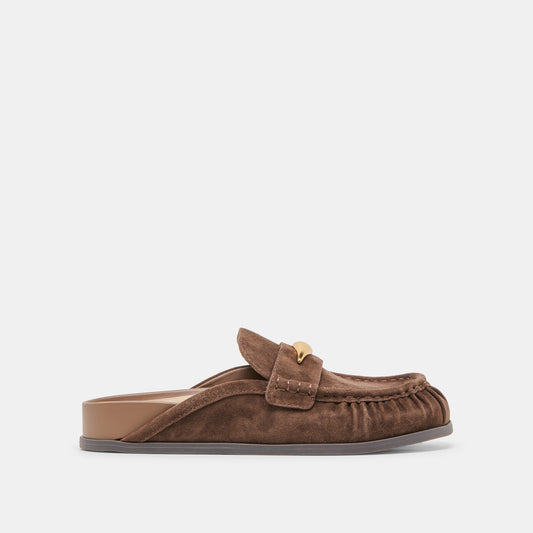 Dolce Vita SHOES Jodero Dk Brown Suede Flats