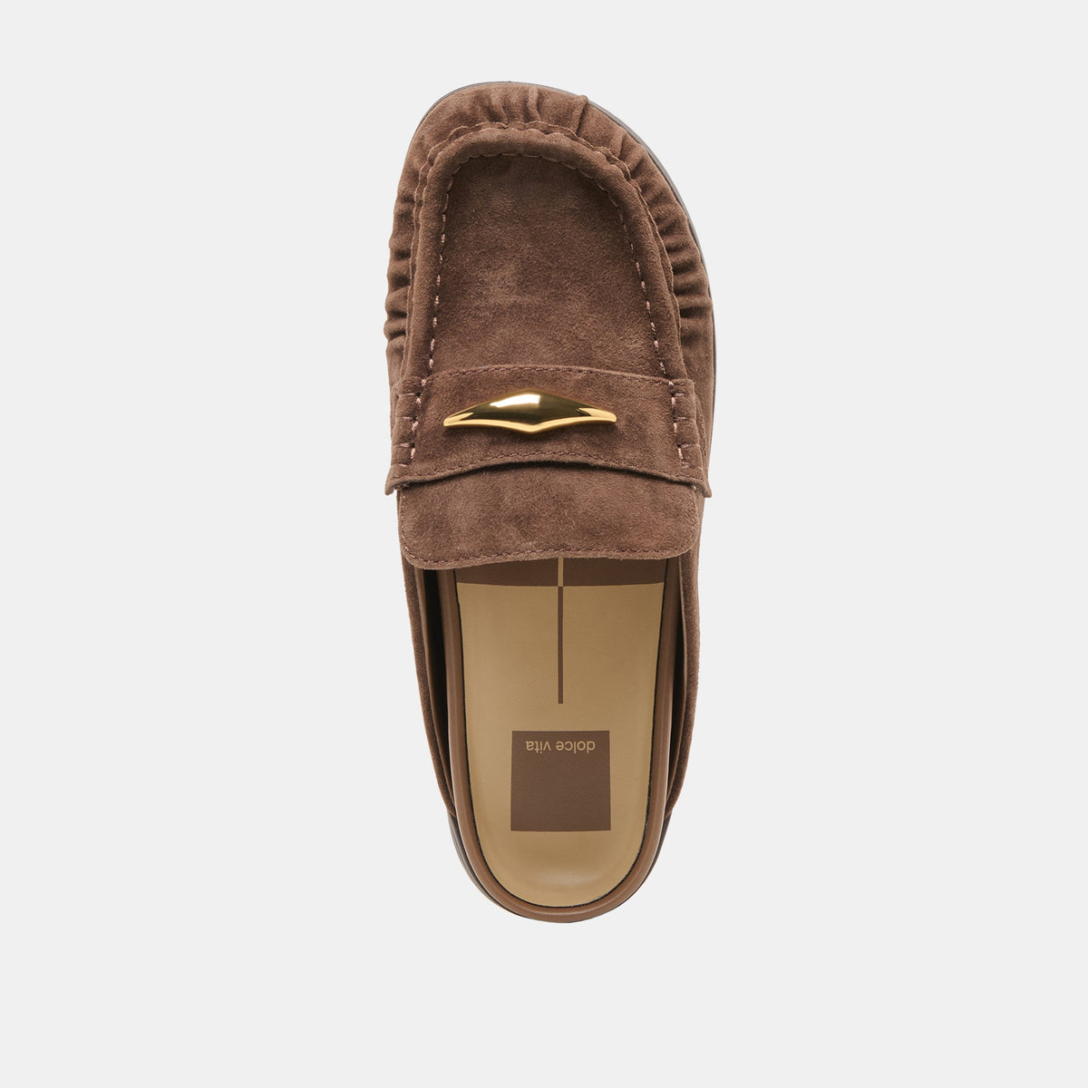 Dolce Vita SHOES Jodero Dk Brown Suede Flats