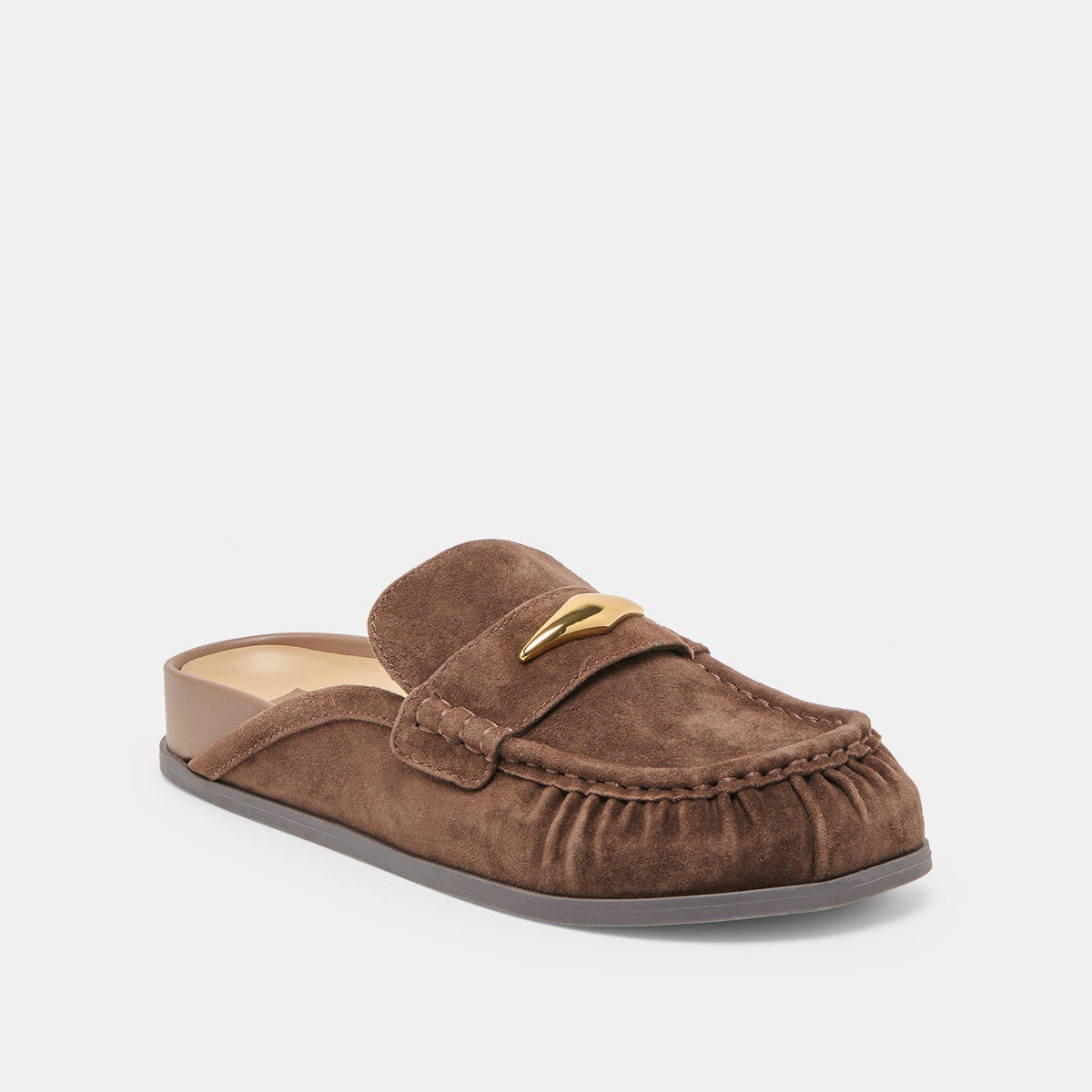Dolce Vita SHOES Jodero Dk Brown Suede Flats