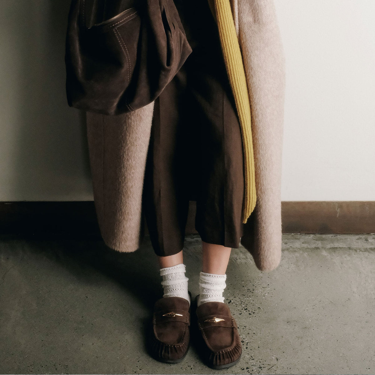 Dolce Vita SHOES Jodero Dk Brown Suede Flats