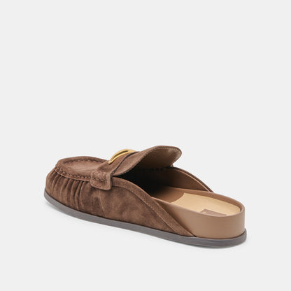 Dolce Vita SHOES Jodero Dk Brown Suede Flats