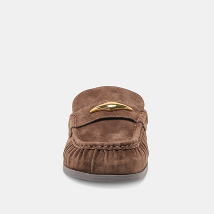 Dolce Vita SHOES Jodero Dk Brown Suede Flats