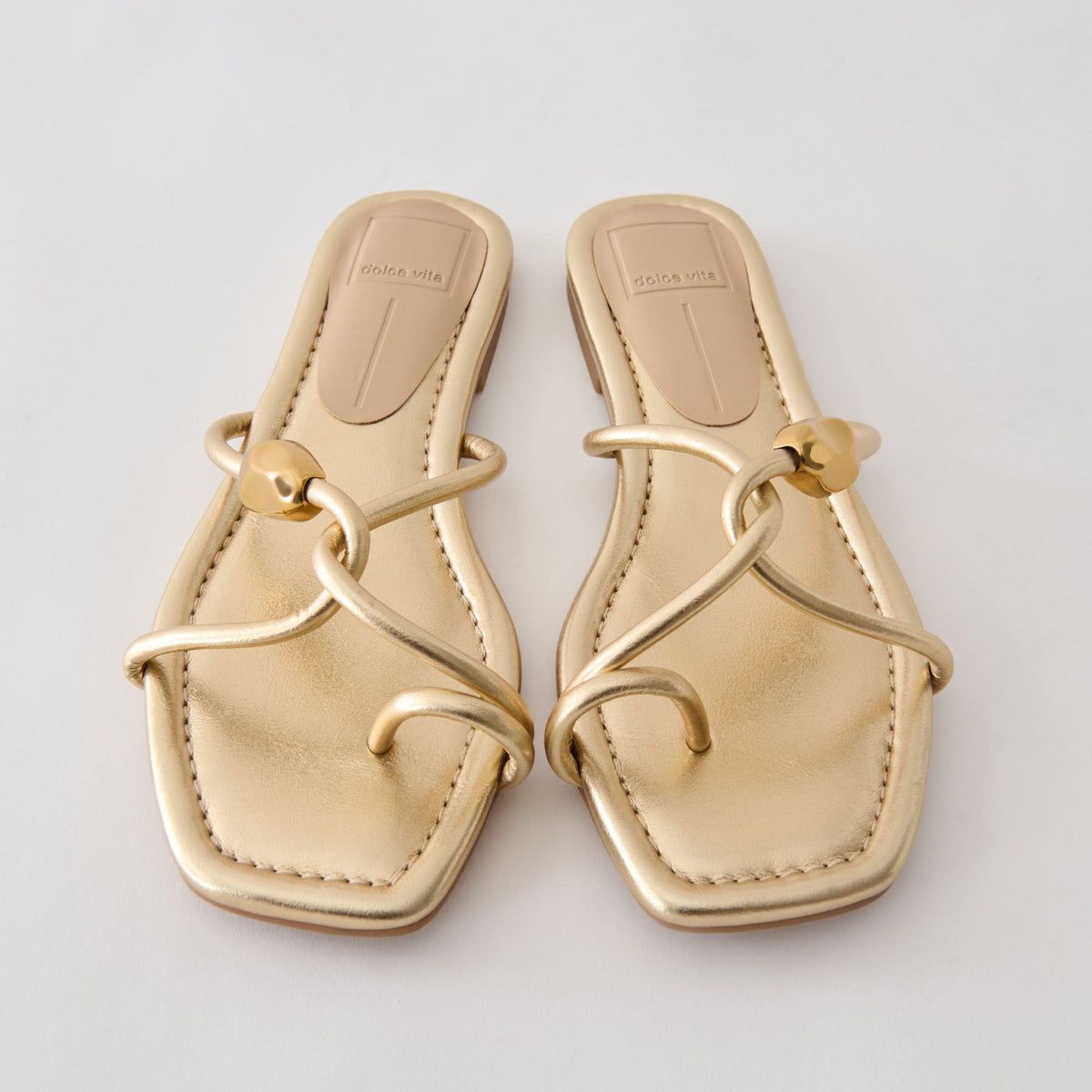 Dolce Vita SHOES Louiz Gold Stella Sandals