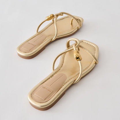 Dolce Vita SHOES Louiz Gold Stella Sandals