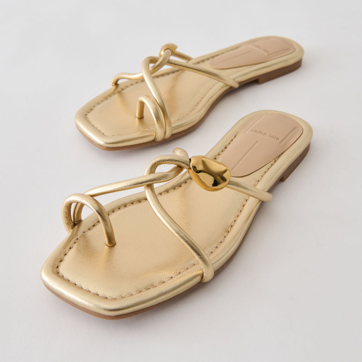 Dolce Vita SHOES Louiz Gold Stella Sandals