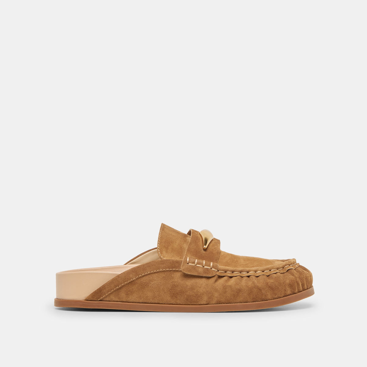 Dolce Vita SHOES Jodero Lt Brown Suede Flats