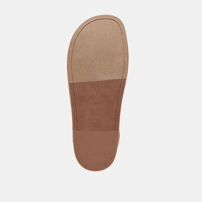 Dolce Vita SHOES Jodero Lt Brown Suede Flats