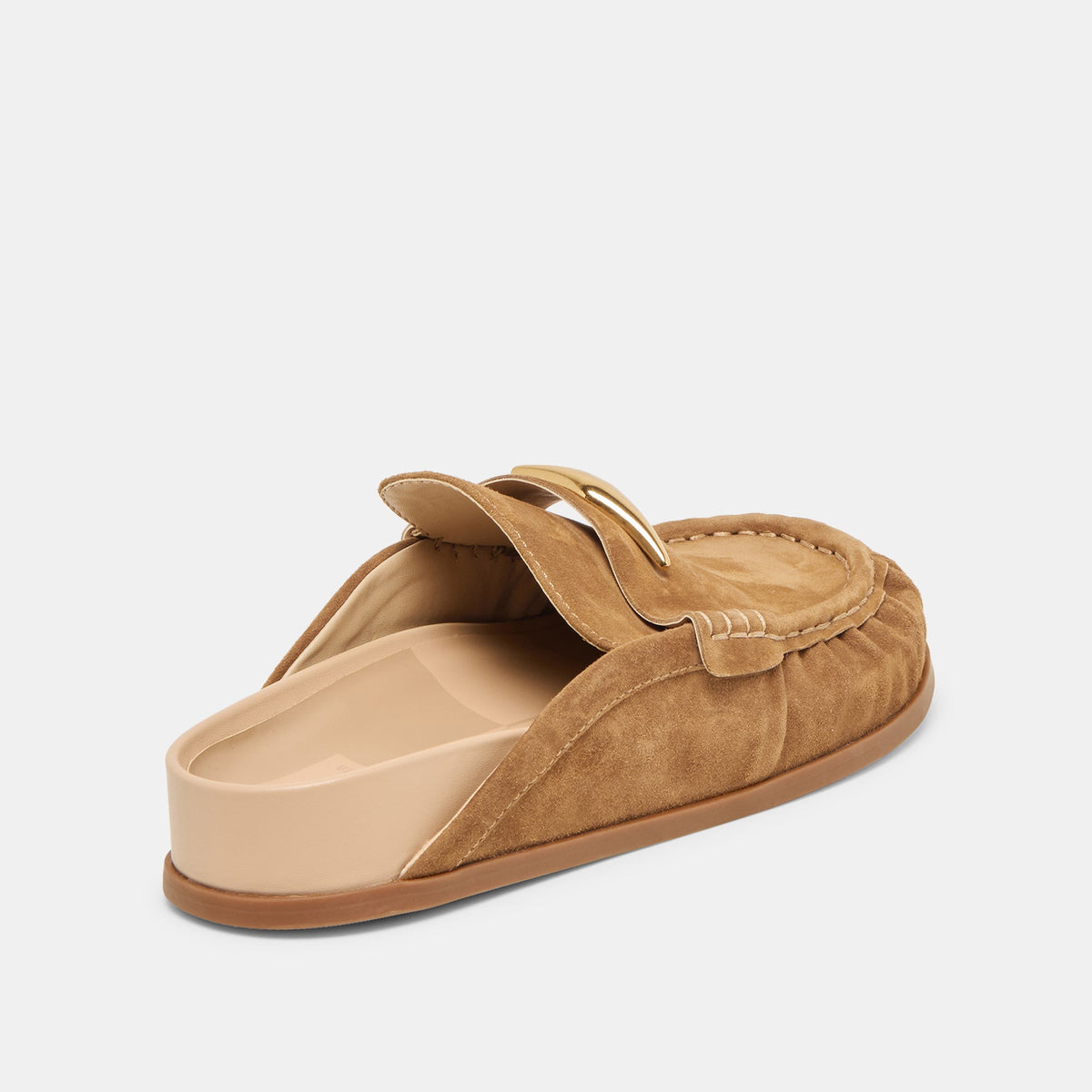 Dolce Vita SHOES Jodero Lt Brown Suede Flats