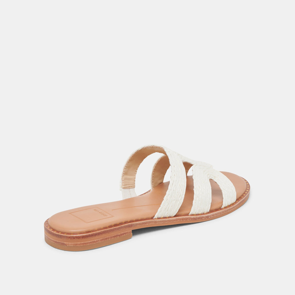 Dolce Vita SHOES EMON SANDALS WHITE RAFFIA
 – Dolce Vita