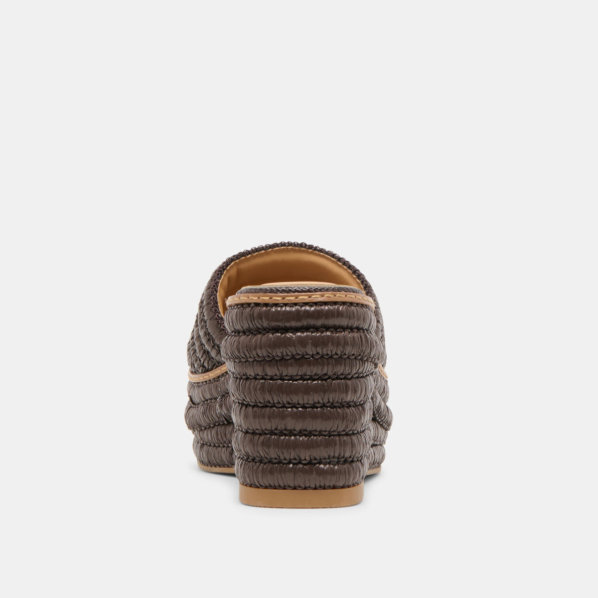 Dolce Vita SHOES Throne Chocolate Raffia Wedges