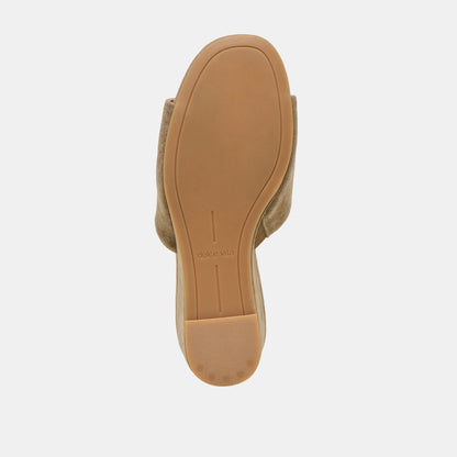 Dolce Vita SHOES Holta Olive Suede Wedges