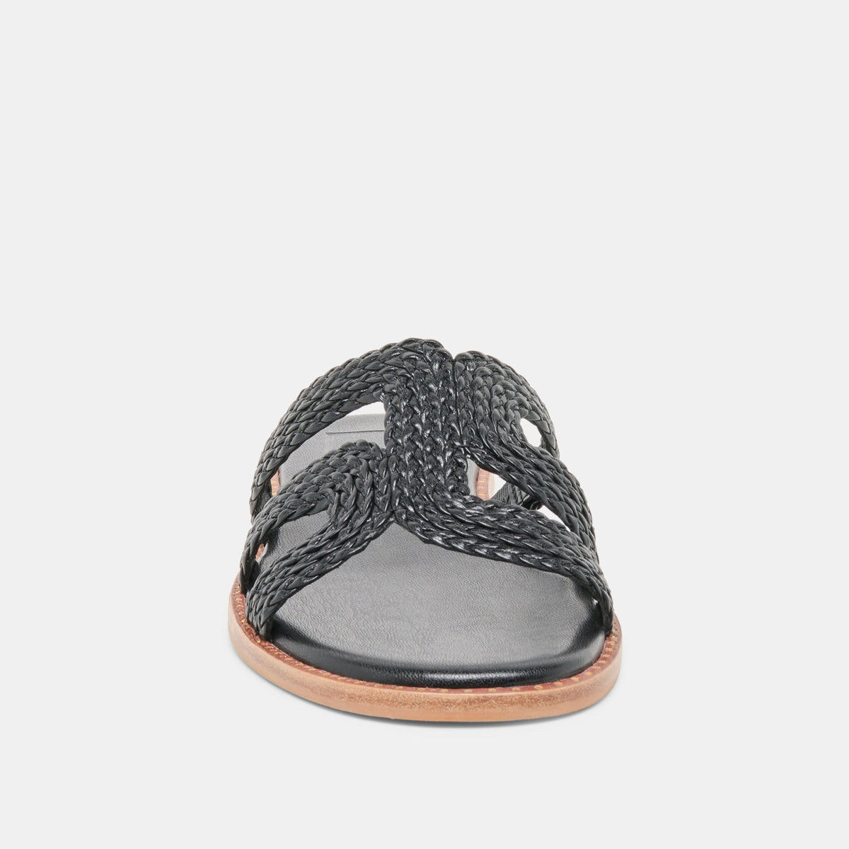 Dolce Vita SHOES EMON Black Stella Slide Open-Toe Sandals