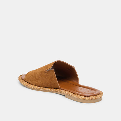 Dolce Vita SHOES Ridge Chestnut Suede Sandals