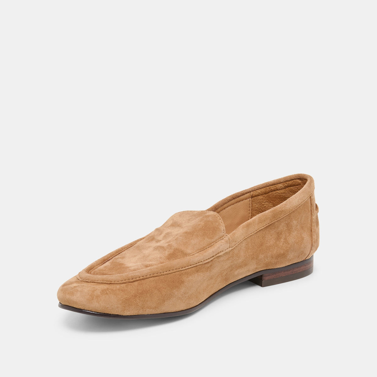 Dolce Vita SHOES Mattie Camel Suede Loafers