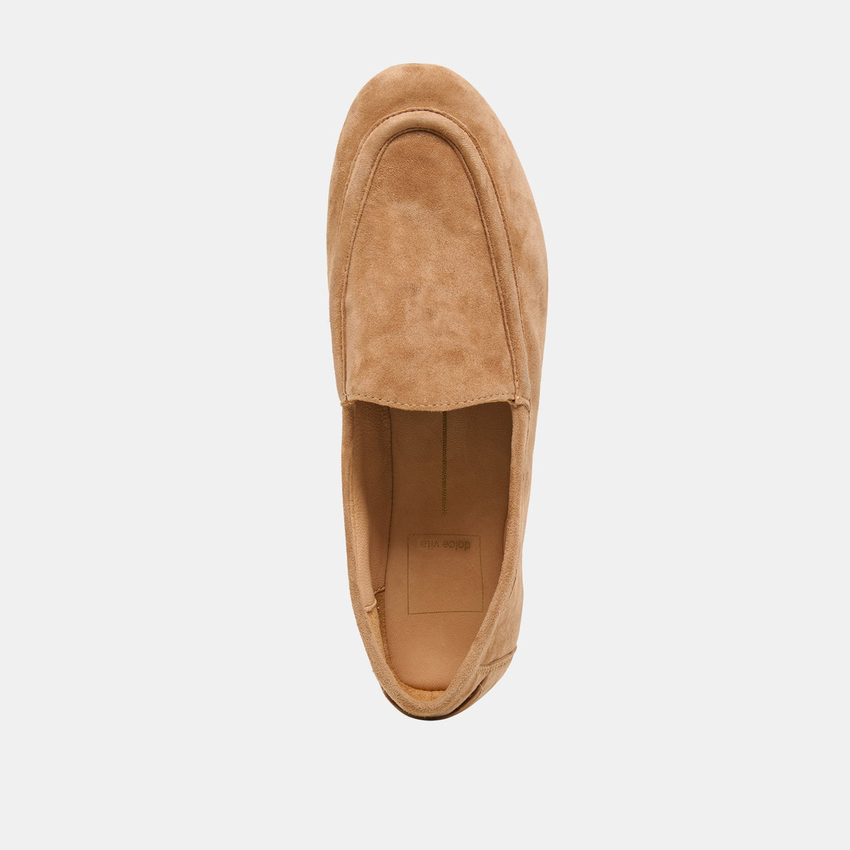 Dolce Vita SHOES Mattie Camel Suede Loafers