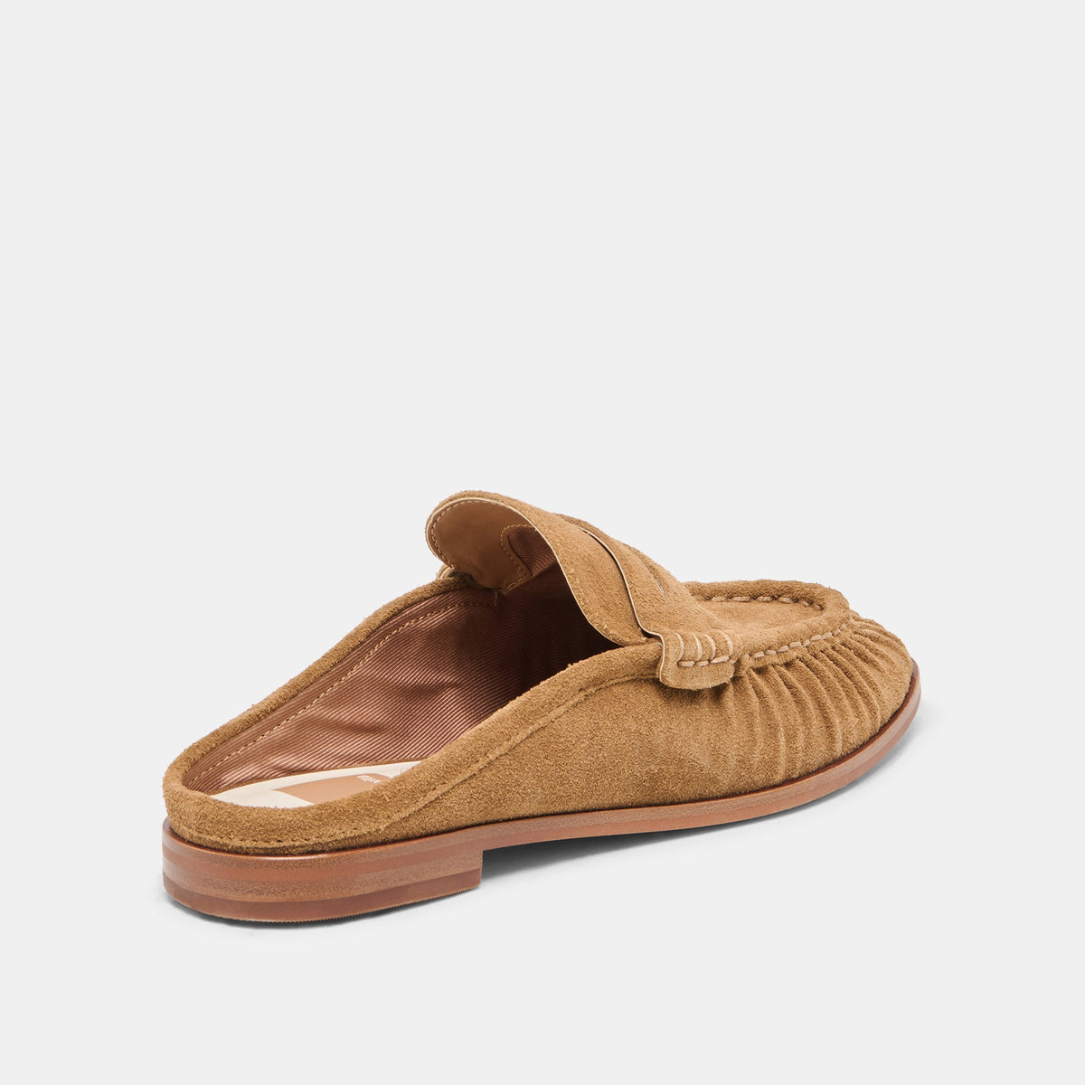 Dolce Vita SHOES BETZY Lt Brown Suede Closed-Toe Slip-On Loafers