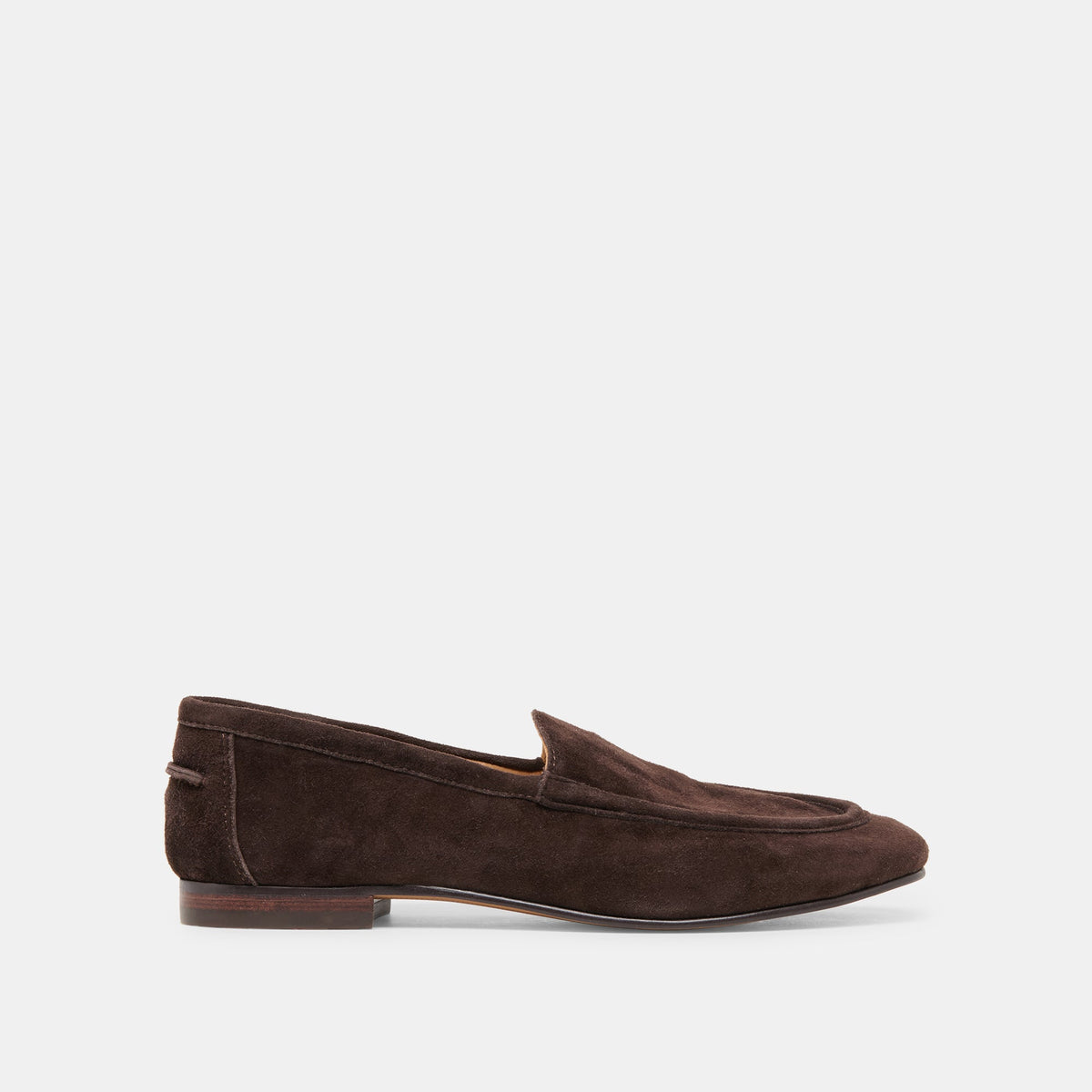 Dolce Vita SHOES Mattie Dk Brown Suede Loafers