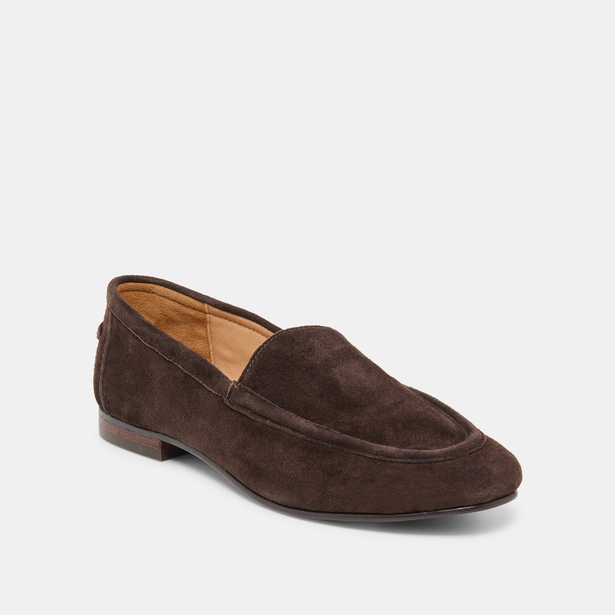 Dolce Vita SHOES Mattie Dk Brown Suede Loafers