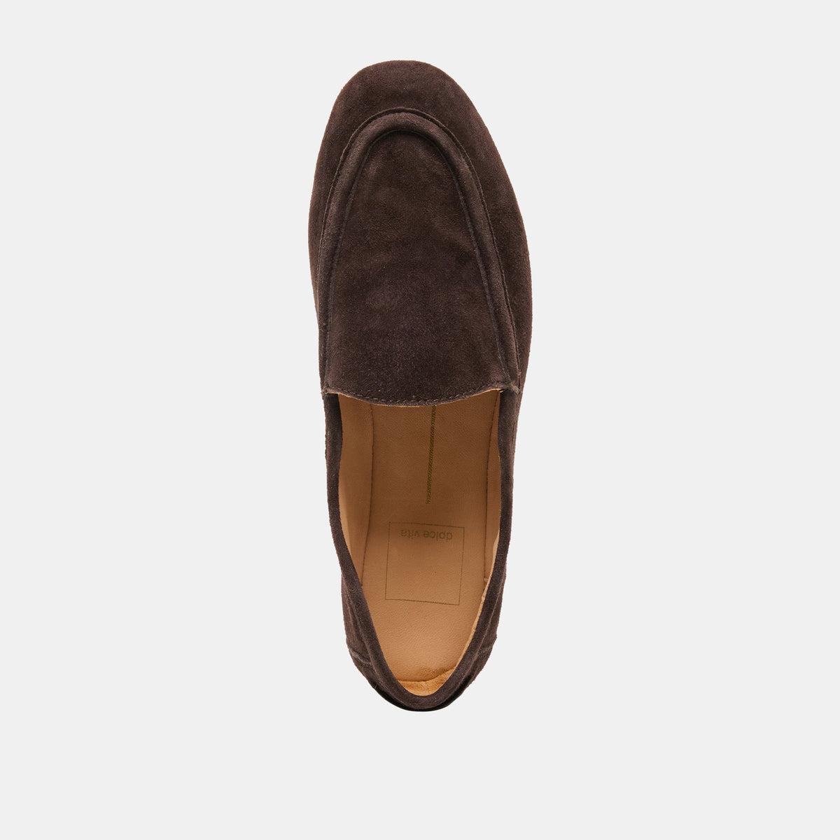 Dolce Vita SHOES Mattie Dk Brown Suede Loafers