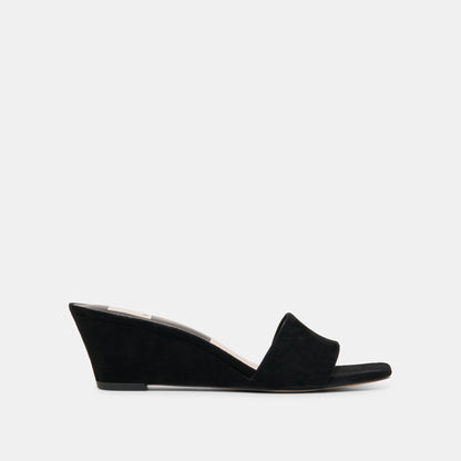 Dolce Vita SHOES Qaily Onyx Suede Wedges