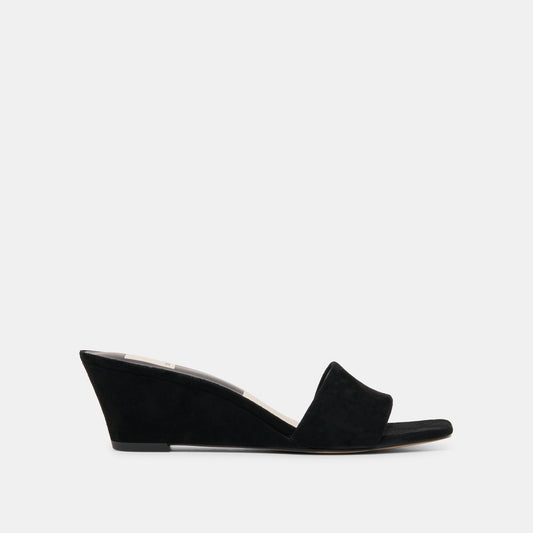 Dolce Vita SHOES Qaily Onyx Suede Wedges