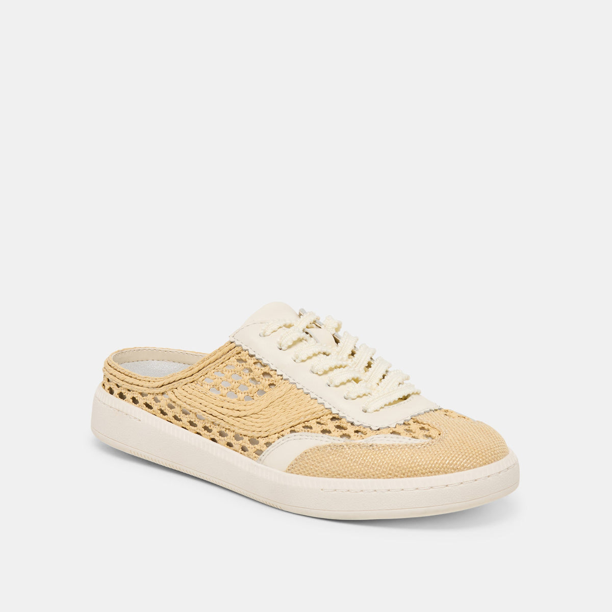 Dolce Vita SHOES NOTICE SLIDE WOVEN SNEAKERS LT NATURAL WOVEN RAFFIA
 – Dolce Vita