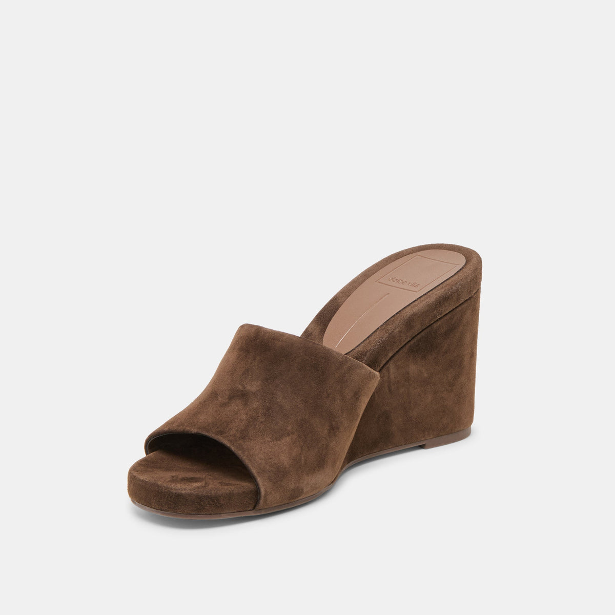 Dolce Vita SHOES Holta Dk Brown Suede Wedges