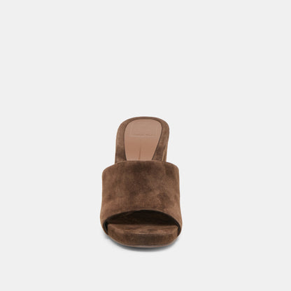 Dolce Vita SHOES Holta Dk Brown Suede Wedges