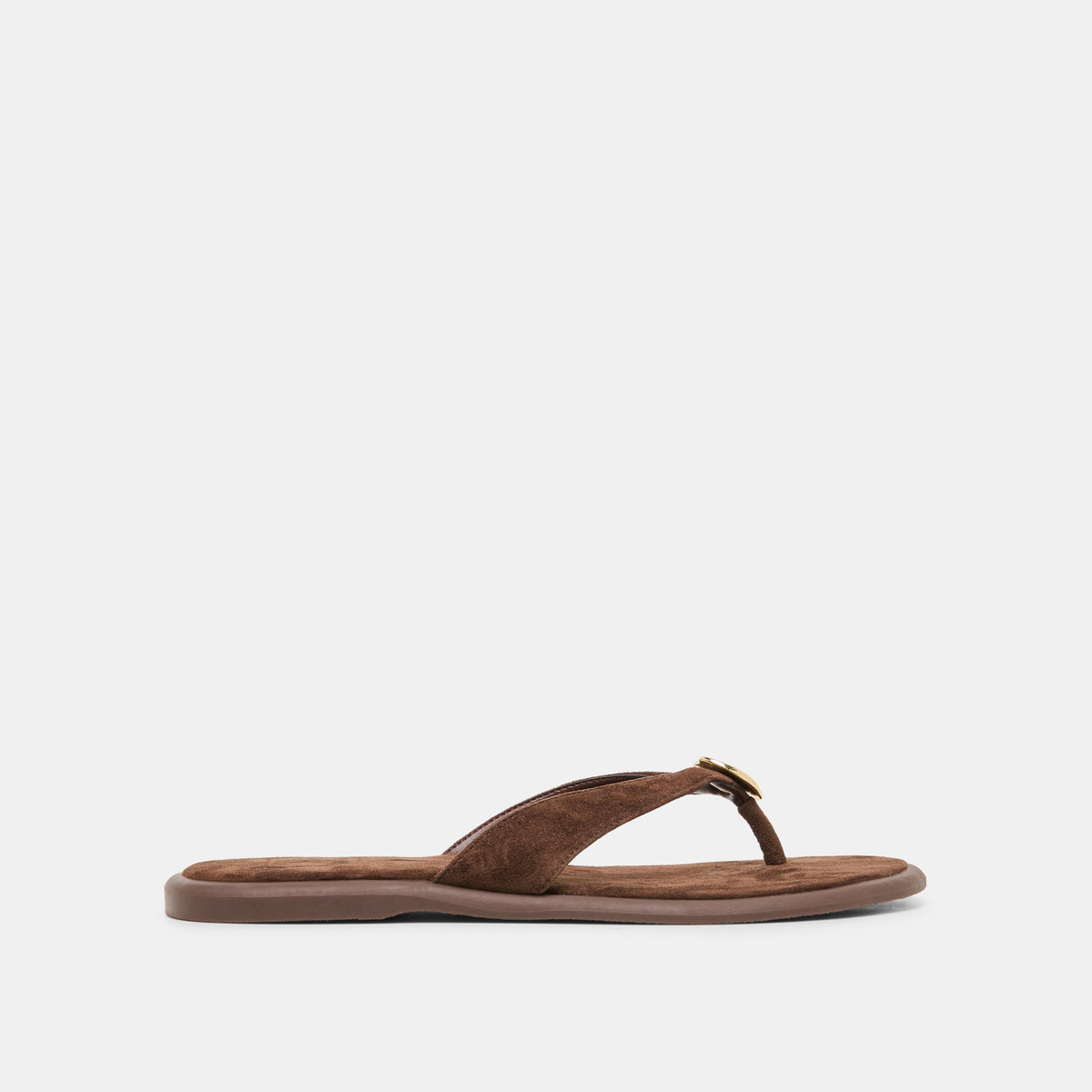 Dolce Vita SHOES Jaina Dk Brown Suede Sandals
