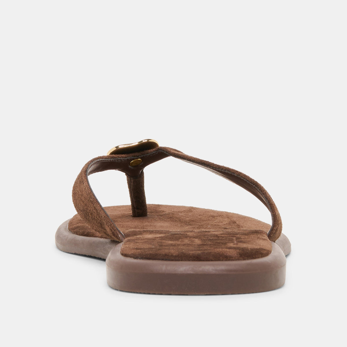 Dolce Vita SHOES Jaina Dk Brown Suede Sandals