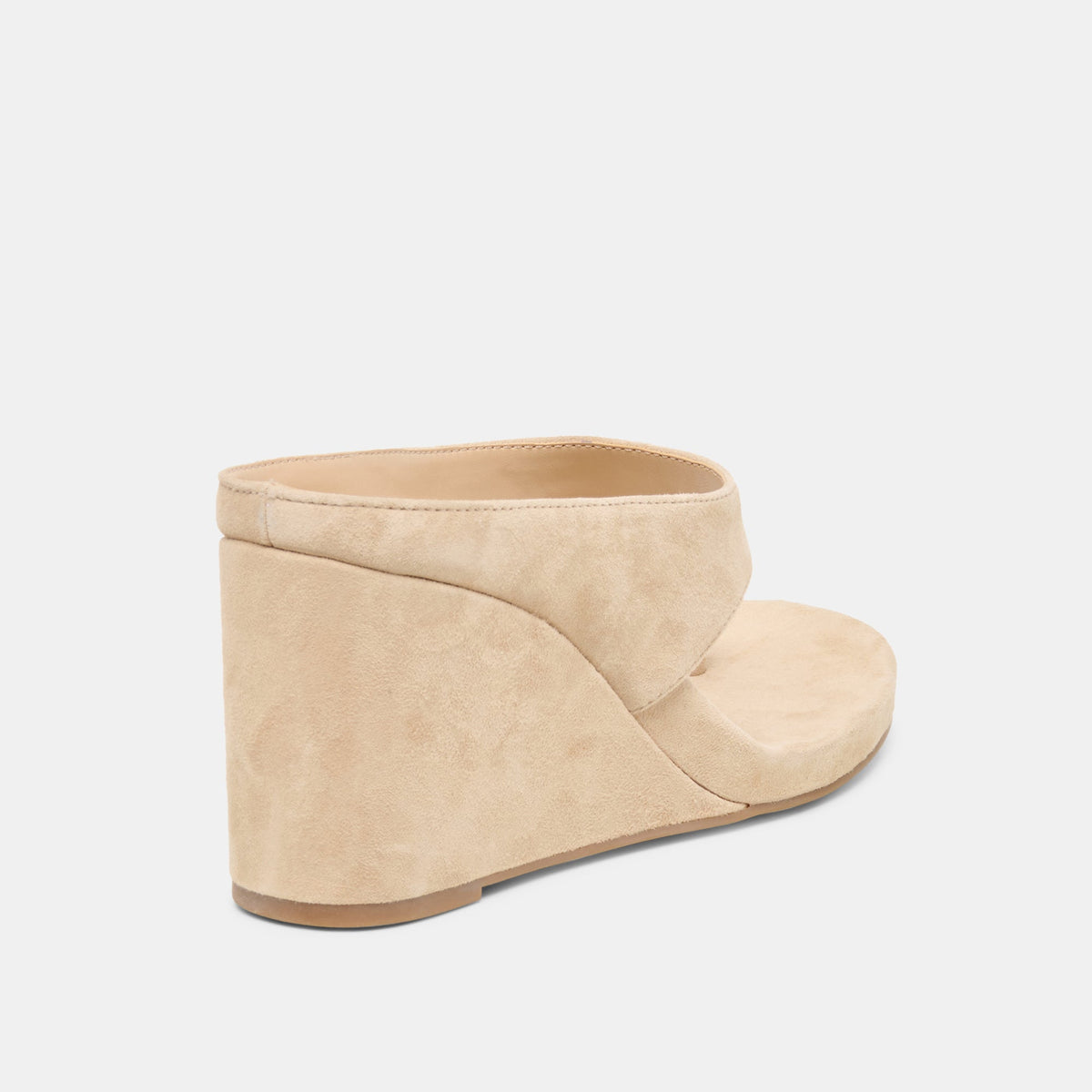 Dolce Vita SHOES Hinna Camel Suede Wedges