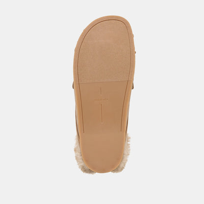 Dolce Vita SHOES Jodero Plush Mushroom Suede Flats