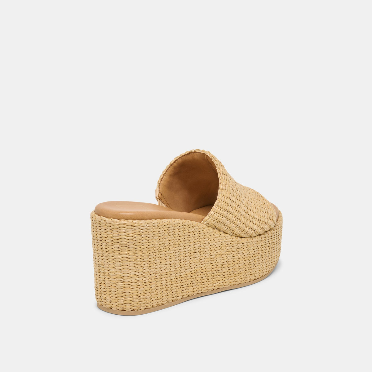 Dolce Vita SHOES Joclyn Wide Lt Natural Raffia Wedges