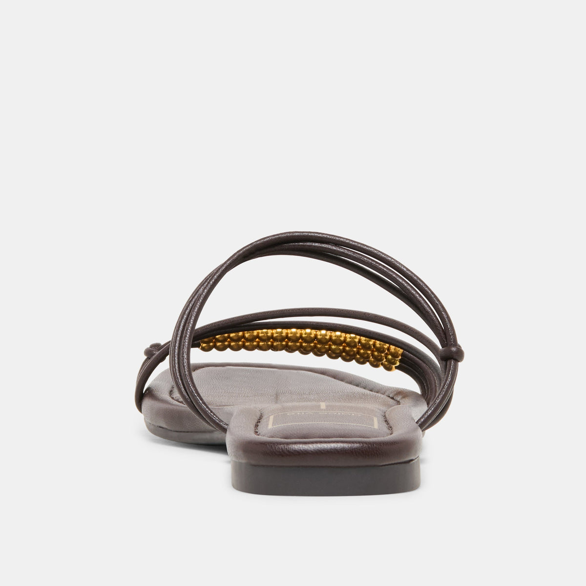 Dolce Vita SHOES LYNDEE BEAD Espresso Stella Strappy Open-Toe Sandals