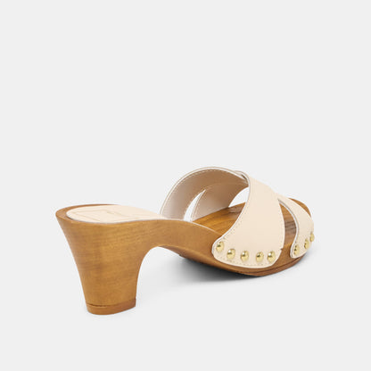 Dolce Vita SHOES Averie Bone Leather Heels