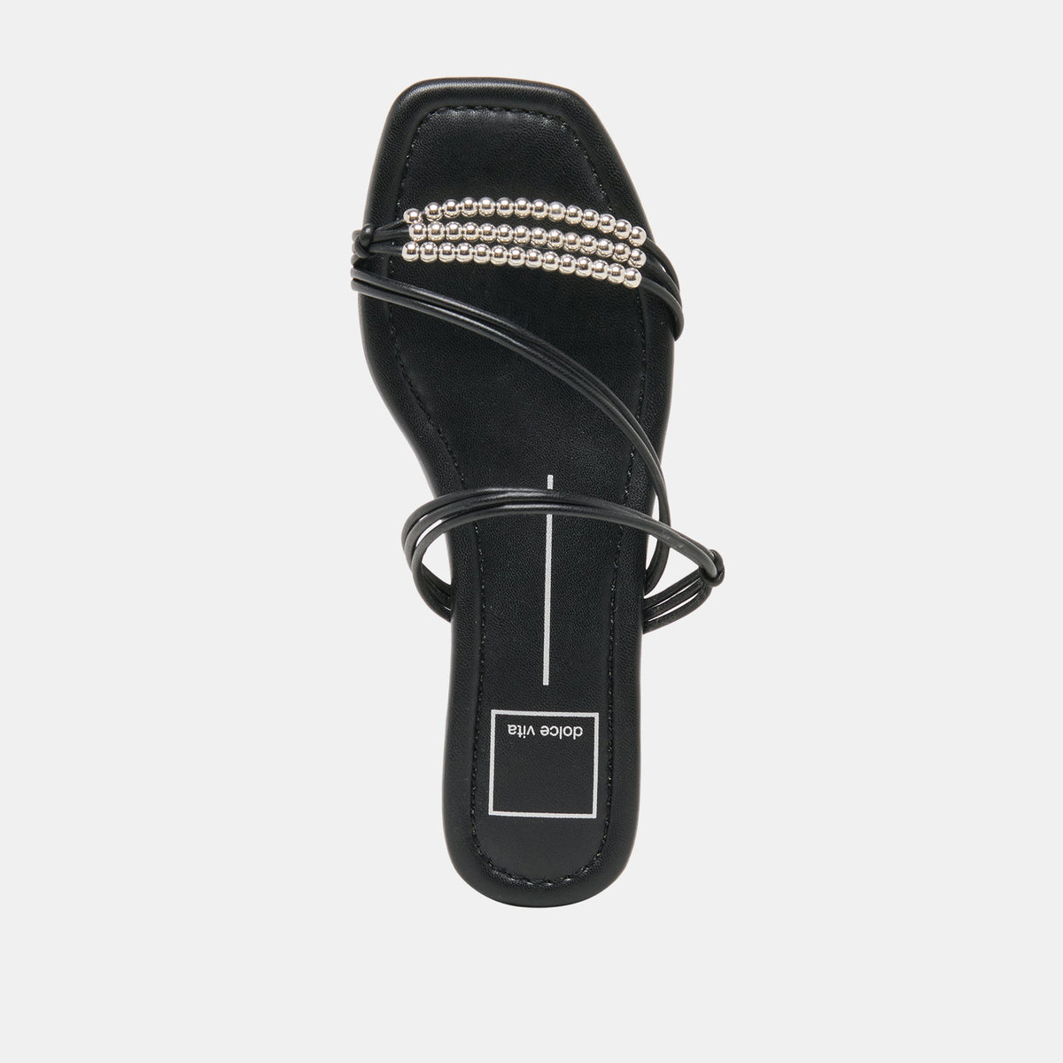 Dolce Vita SHOES LYNDEE BEAD Black Stella Strappy Open-Toe Sandals