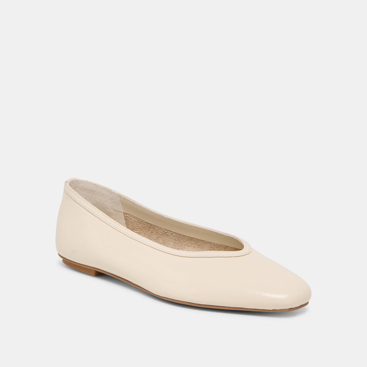 Dolce Vita SHOES CARET Bone Leather Pointed-Toe Ballet Flats