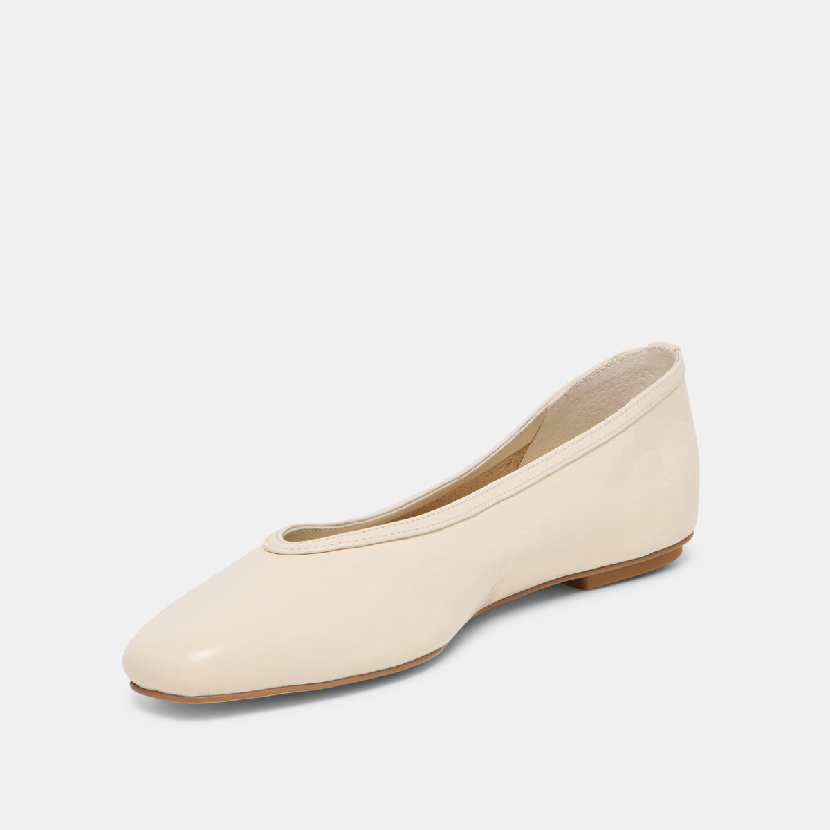 Dolce Vita SHOES CARET Bone Leather Pointed-Toe Ballet Flats