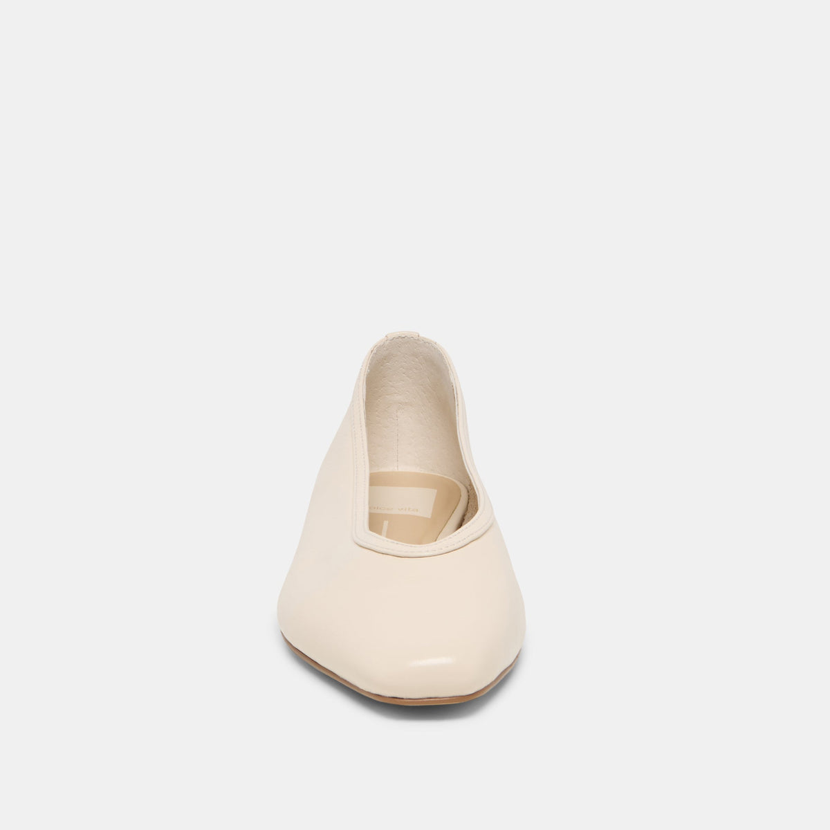Dolce Vita SHOES CARET Bone Leather Pointed-Toe Ballet Flats