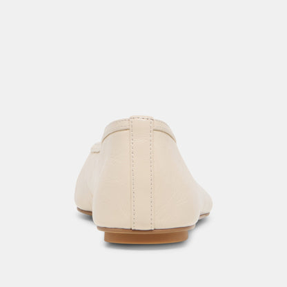Dolce Vita SHOES CARET Bone Leather Pointed-Toe Ballet Flats