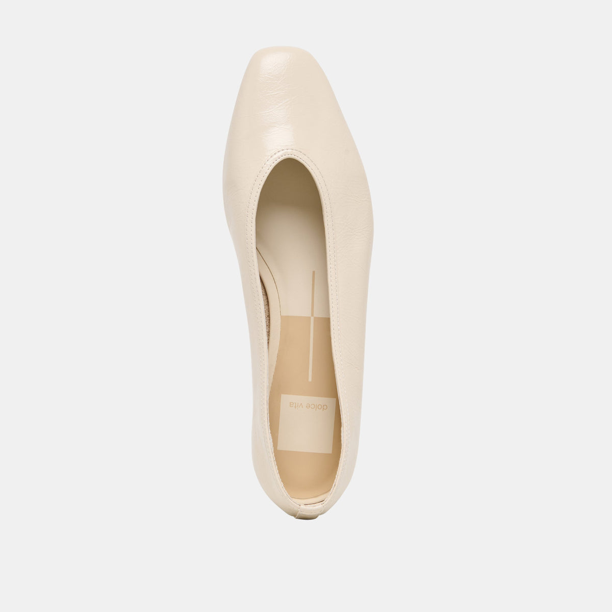 Dolce Vita SHOES CARET Bone Leather Pointed-Toe Ballet Flats