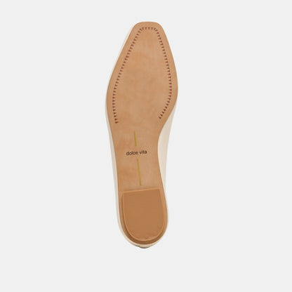 Dolce Vita SHOES CARET Bone Leather Pointed-Toe Ballet Flats