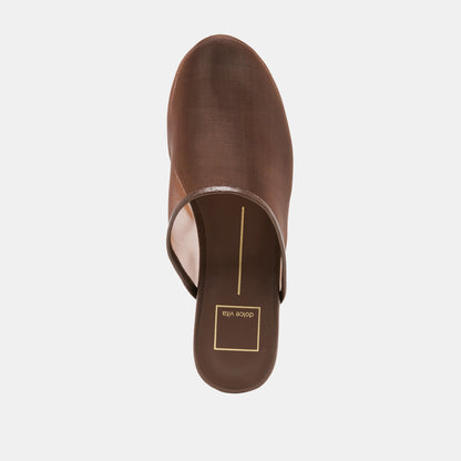 Dolce Vita SHOES Geni Chocolate Mesh Flats