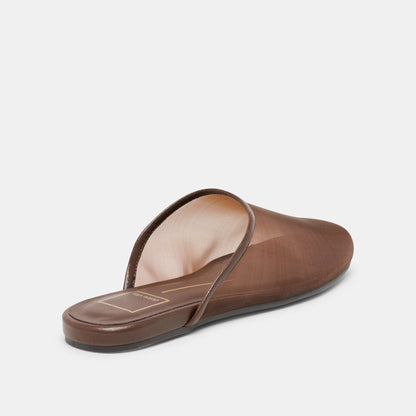 Dolce Vita SHOES Geni Chocolate Mesh Flats