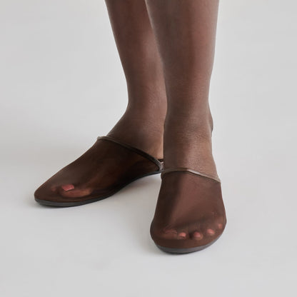 Dolce Vita SHOES Geni Chocolate Mesh Flats